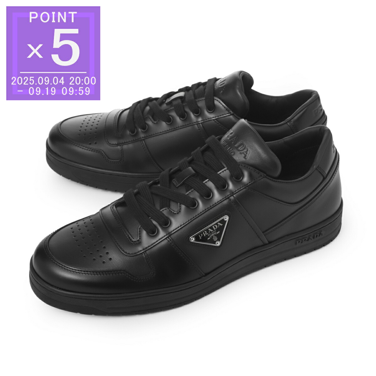 PRADA プラダ　シューズ ブラック サイズ7 イタリア製 楽天市場】PRADA(プラダ) サイズ:7.5 Air Sole Derby Shoes