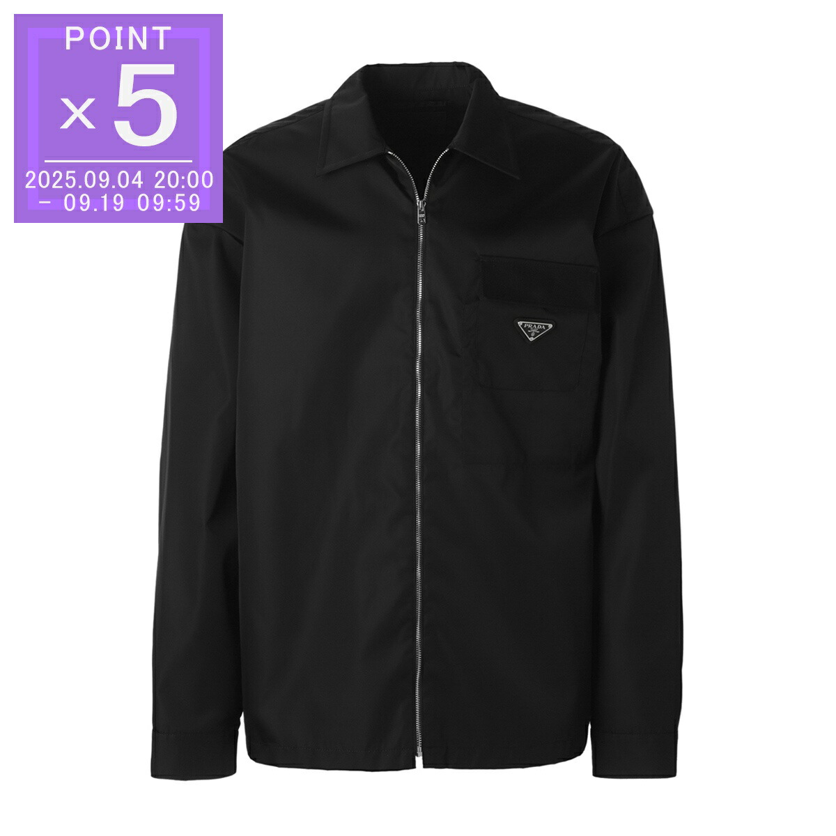 2016AW PRADA プラダ レザー ブルゾン ジャケット メンズ プレート 2016AW PRADA プラダ レザー ブルゾン ジャケット メンズ