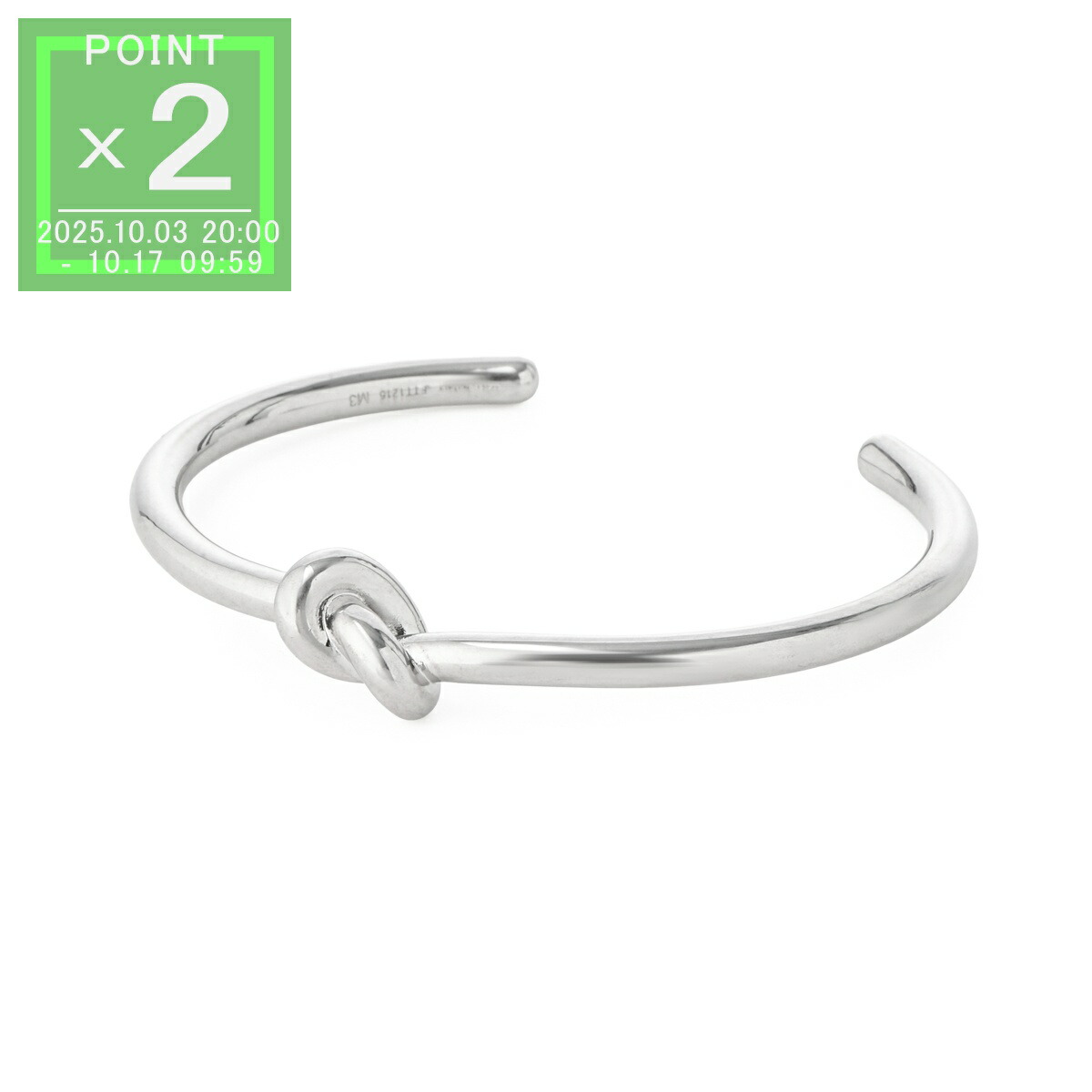 CELINE シルバー ノットデザイン ブレスレット CELINE ☆ ノット