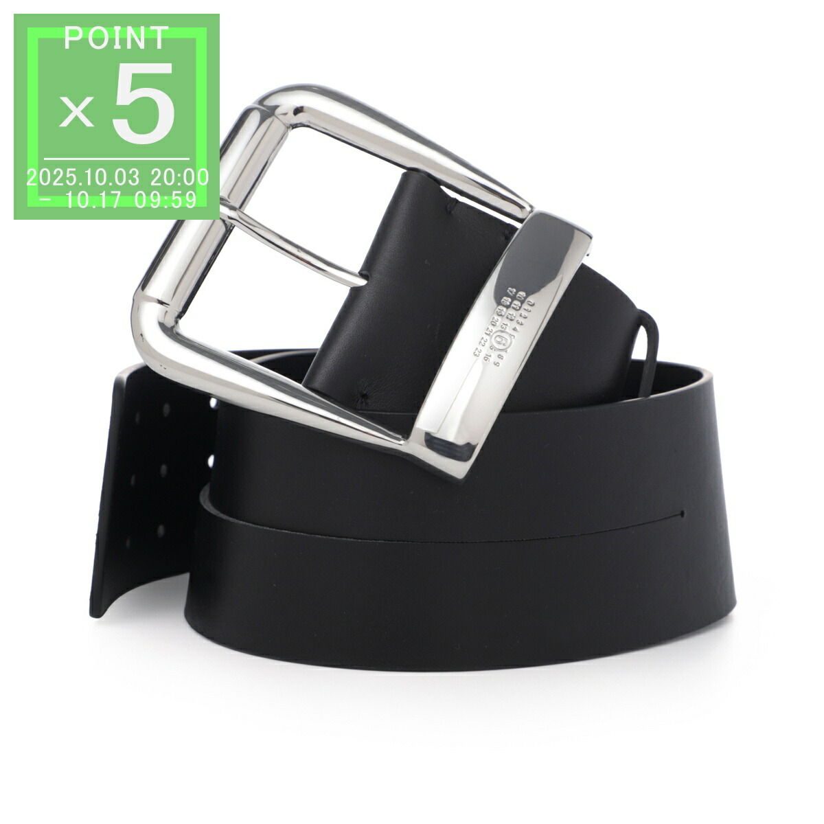 Maison Margiela ブラックベルト S55TP0113 Maison Margiela ブラックベルト S55TP0113 Maison Margiela