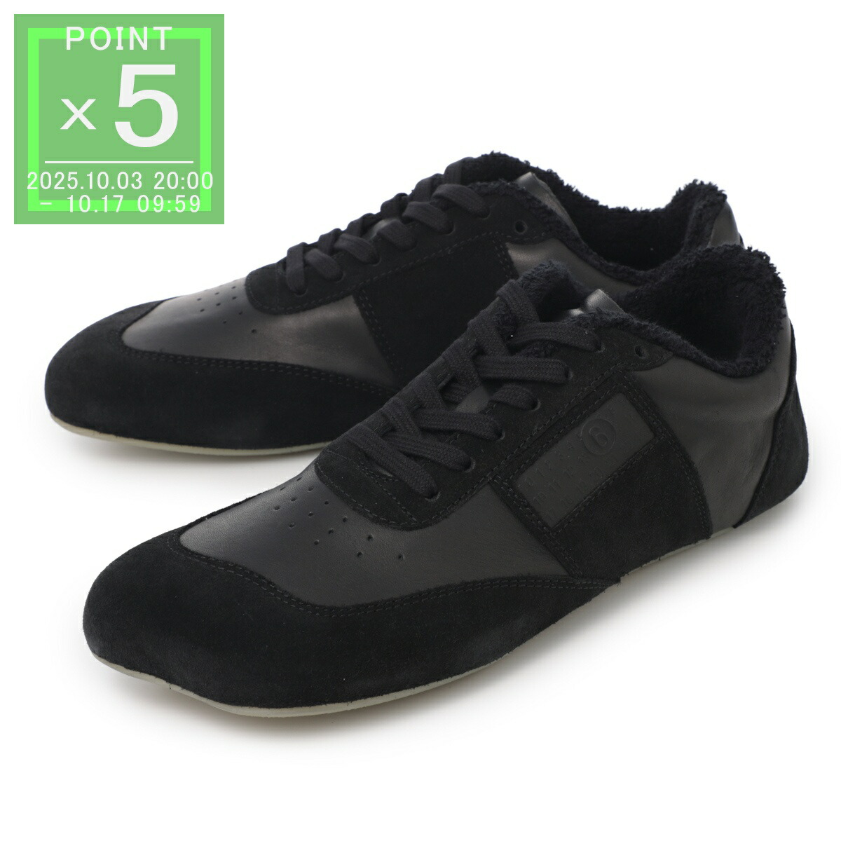 Maison Margiela ブラックスニーカー MM6 Maison Margiela】ブラックスニーカー☆送料関税込み☆ (MM6