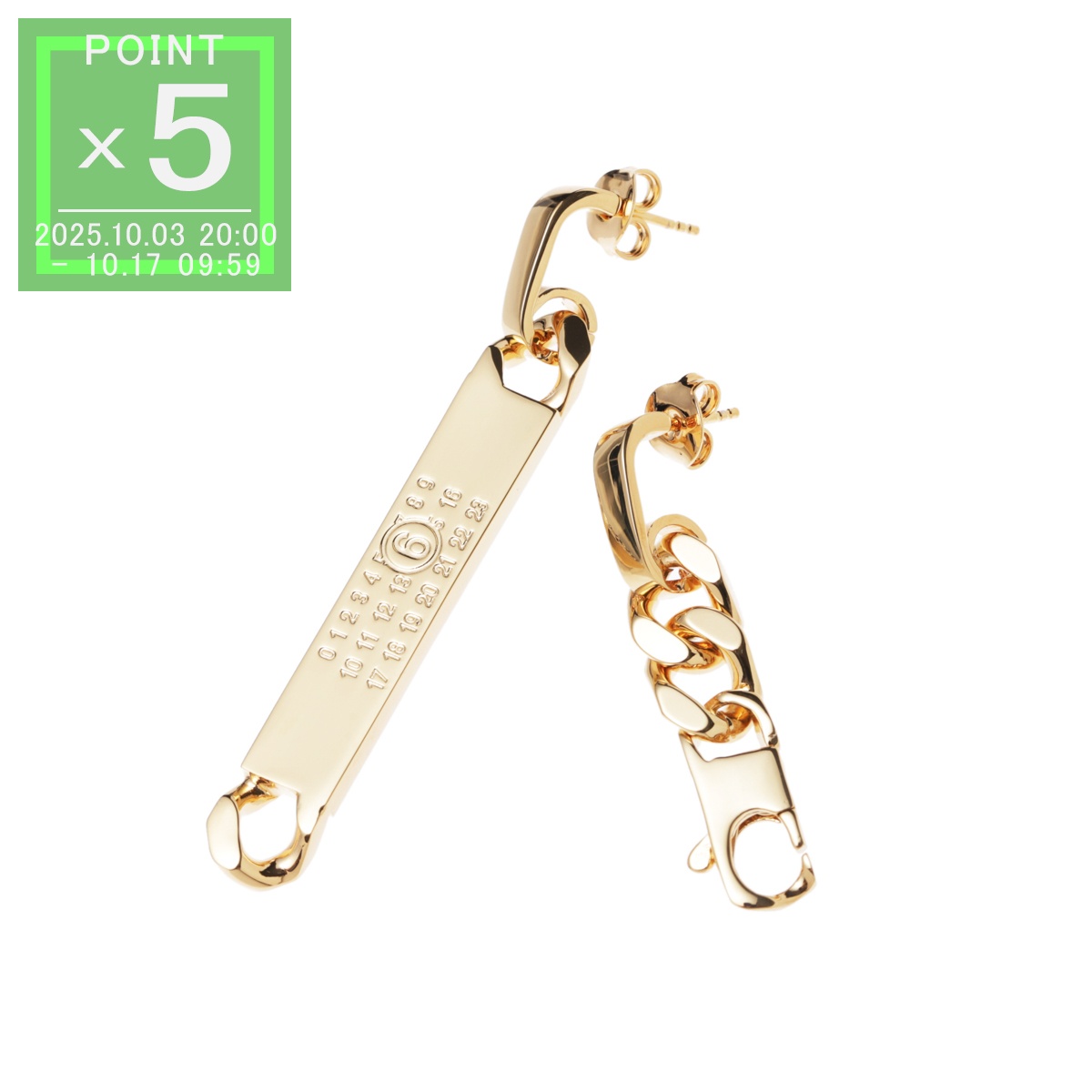 MM6 Maison Margiela ピアス 片耳 MM6 エムエム6 メゾンマルジェラ MAISON MARGIELA ピアス