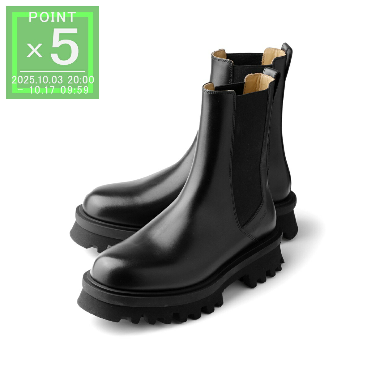 楽天市場】ガニー GANNI チェルシーブーツ ブラック レディース