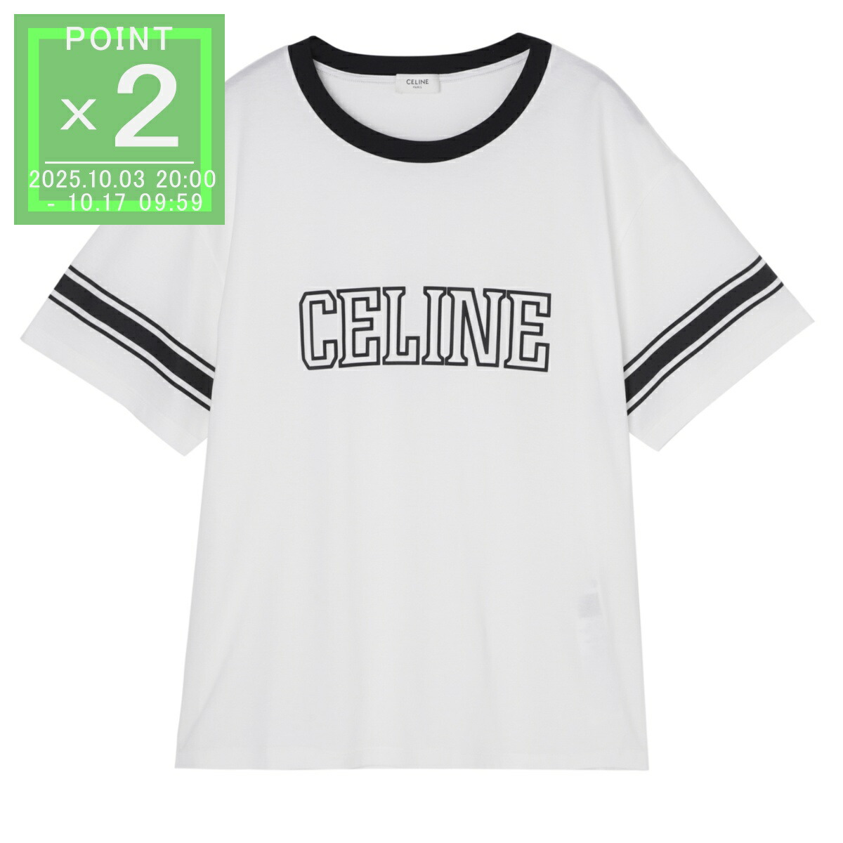 楽天市場】セリーヌ CELINE クルーネックTシャツ ブルー メンズ rx02r