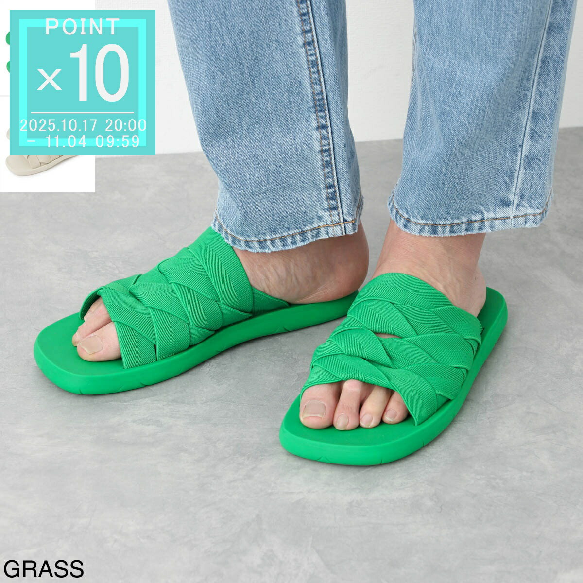 楽天市場】ボッテガヴェネタ BOTTEGA VENETA サンダル スライド