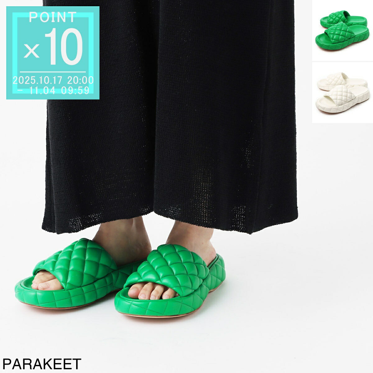 Bottega Veneta ダークデニム サンダル　38 Bottega Veneta ダークデニム サンダル 38