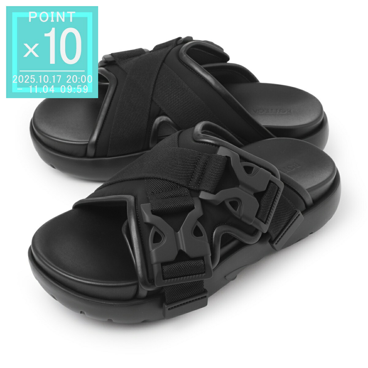 楽天市場】ボッテガヴェネタ BOTTEGA VENETA サンダル ブラック