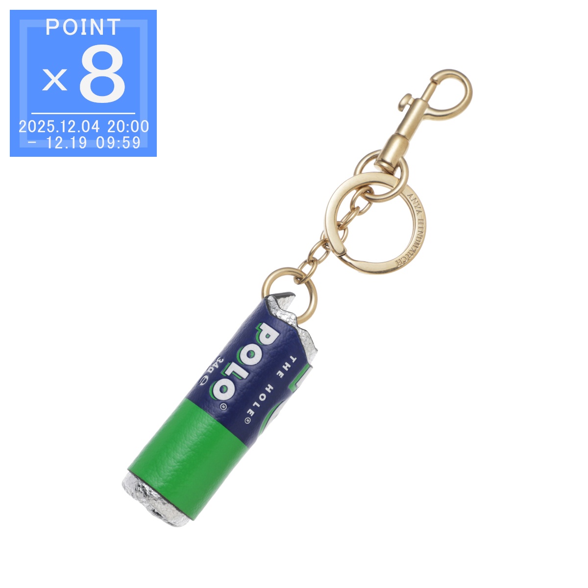 楽天市場】ANYA HINDMARCH アニヤハインドマーチ キーリング Polo