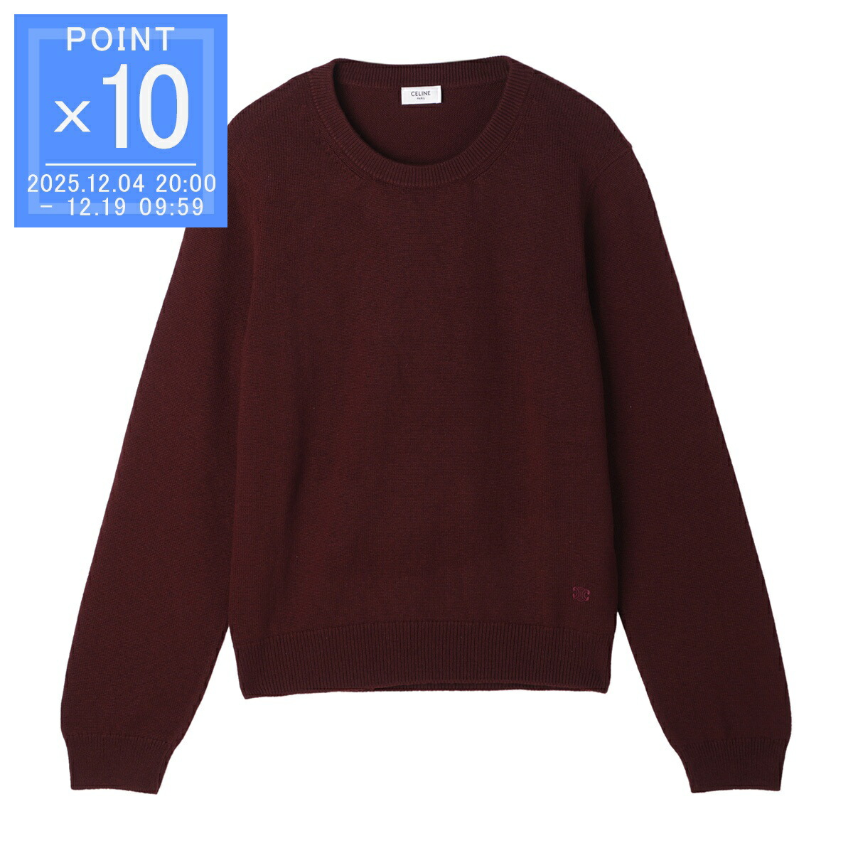 楽天市場】【アウトレット】セリーヌ CELINE クルーネック ニット