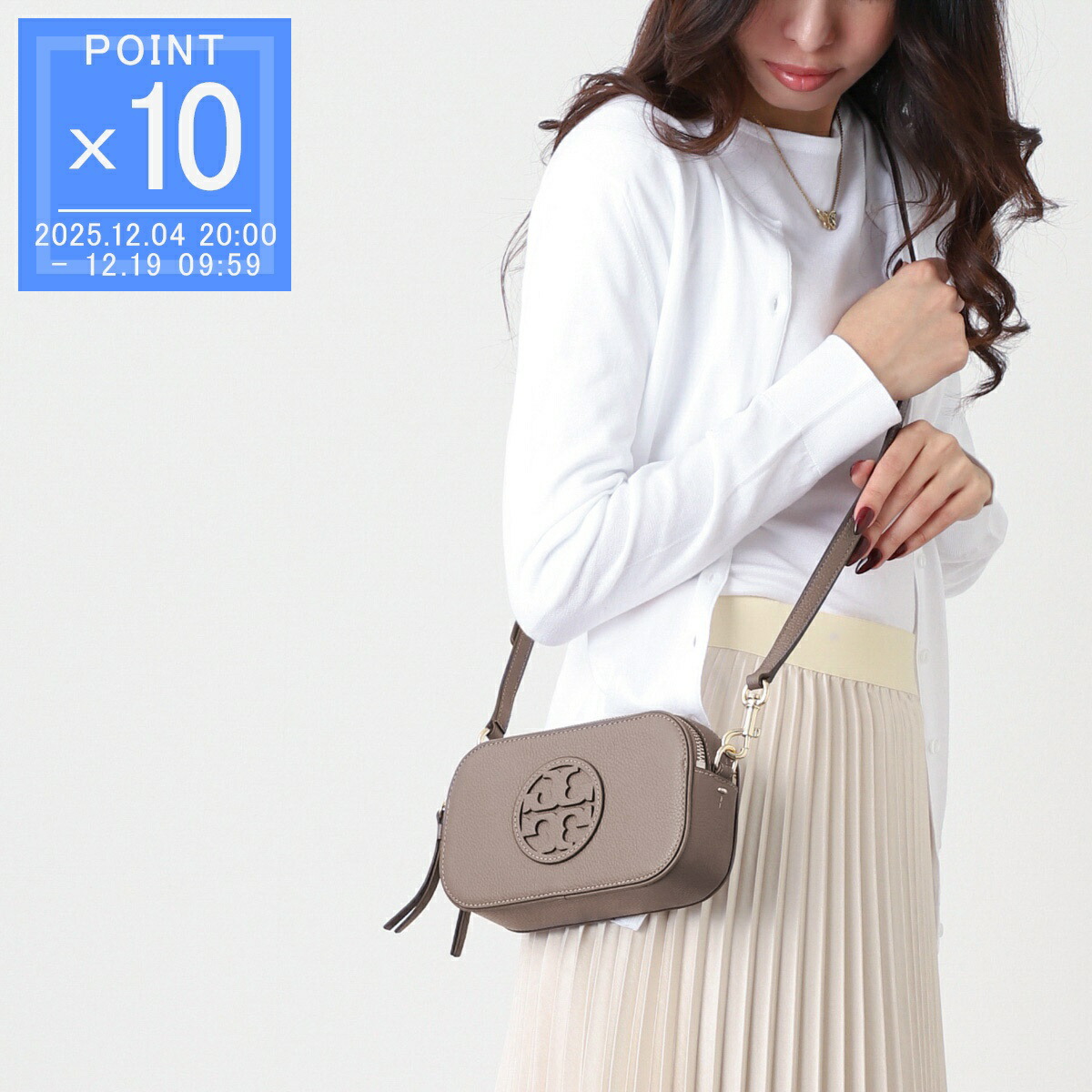 楽天市場】トリーバーチ ショルダーバッグ キラ カメラバッグ ベージュ