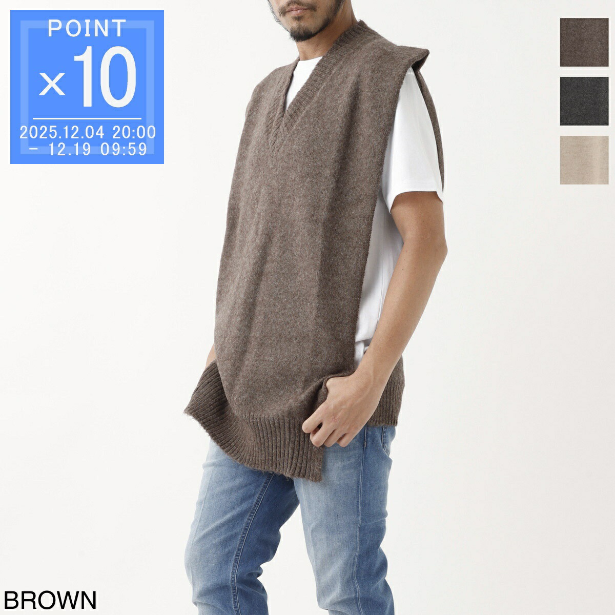 楽天市場】【正規取扱店】Maison Margiela メゾン マルジェラ Vネック