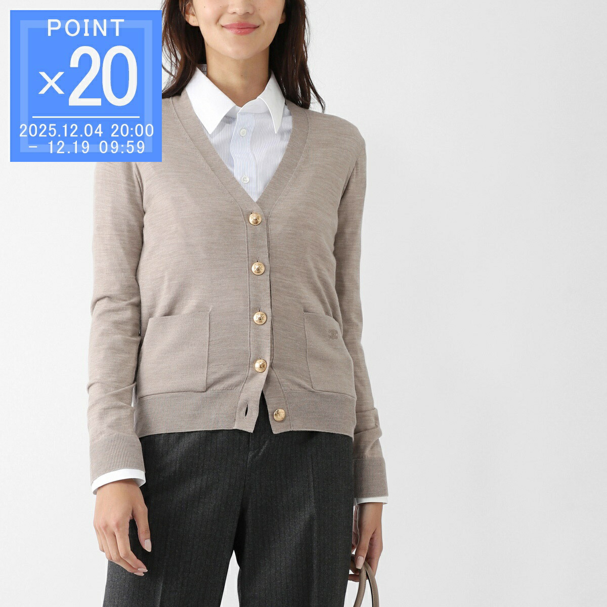 楽天市場】CELINE セリーヌ カーディガン 2AC91579S.24BK レディース