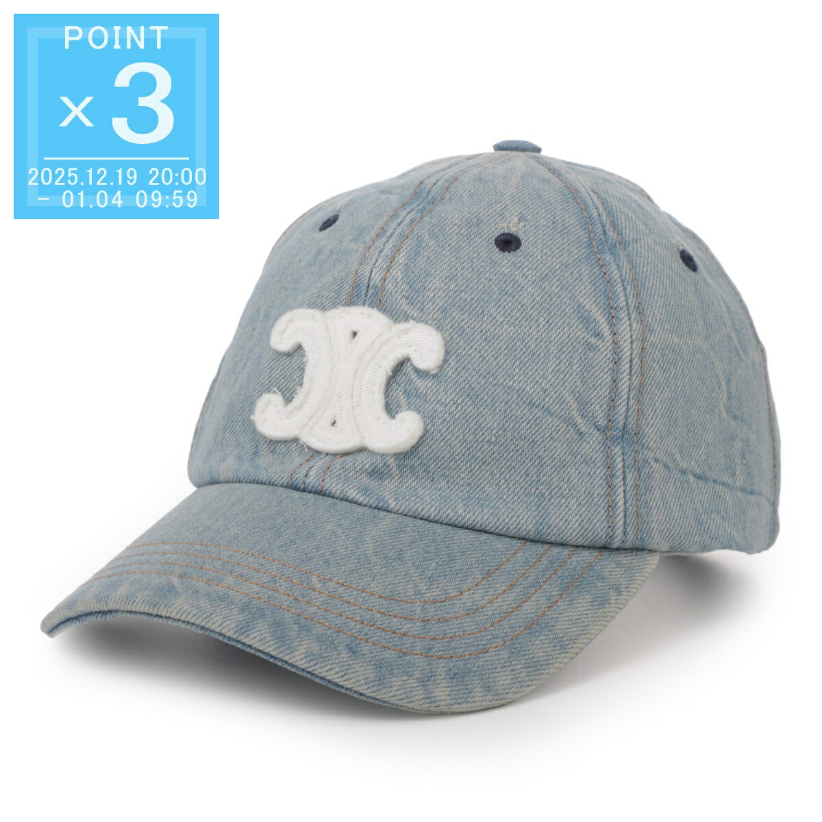 楽天市場】CELINE セリーヌ ベースボールキャップ 2AUS9495R.38CE