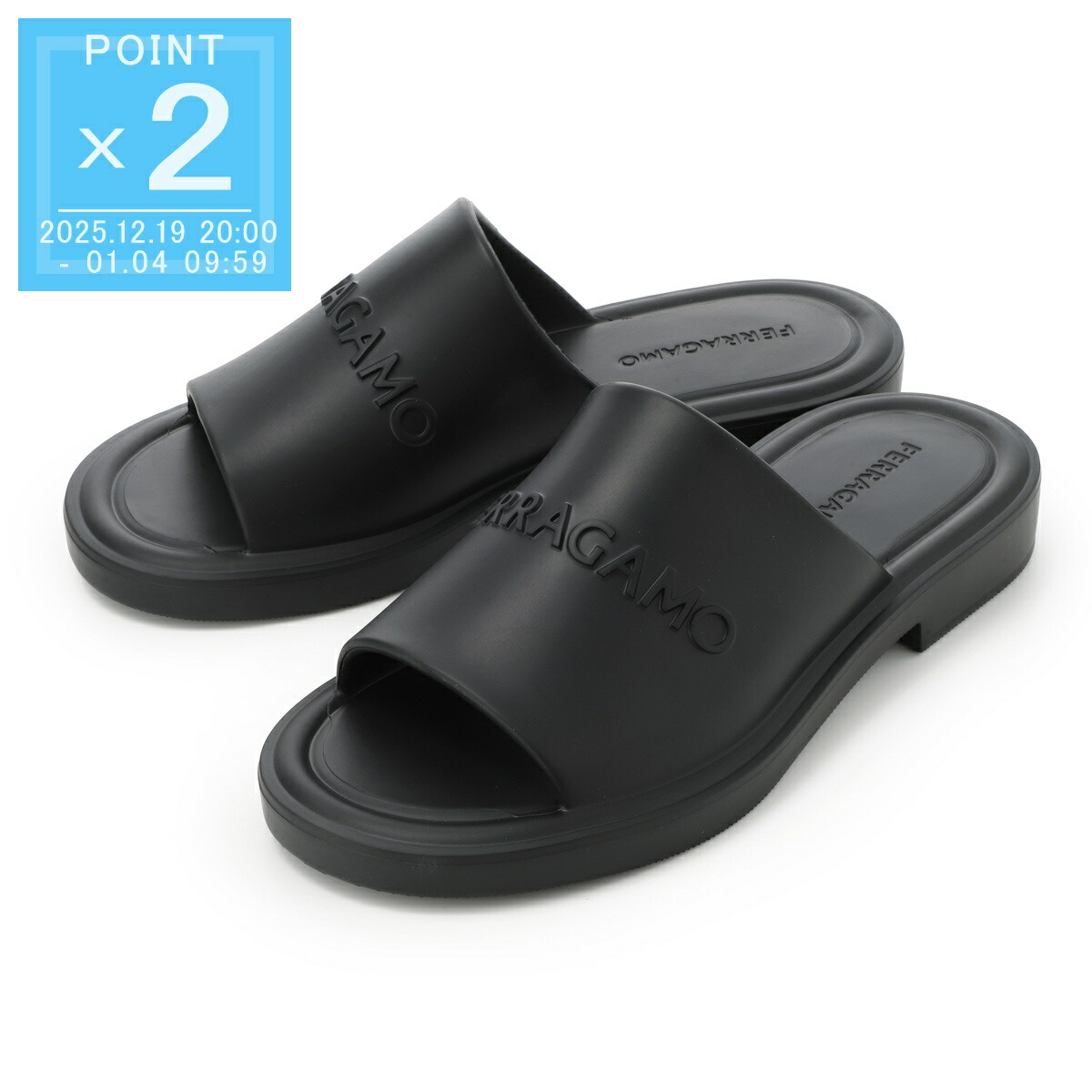 楽天市場】フェラガモ FERRAGAMO スライドサンダル マルチカラー