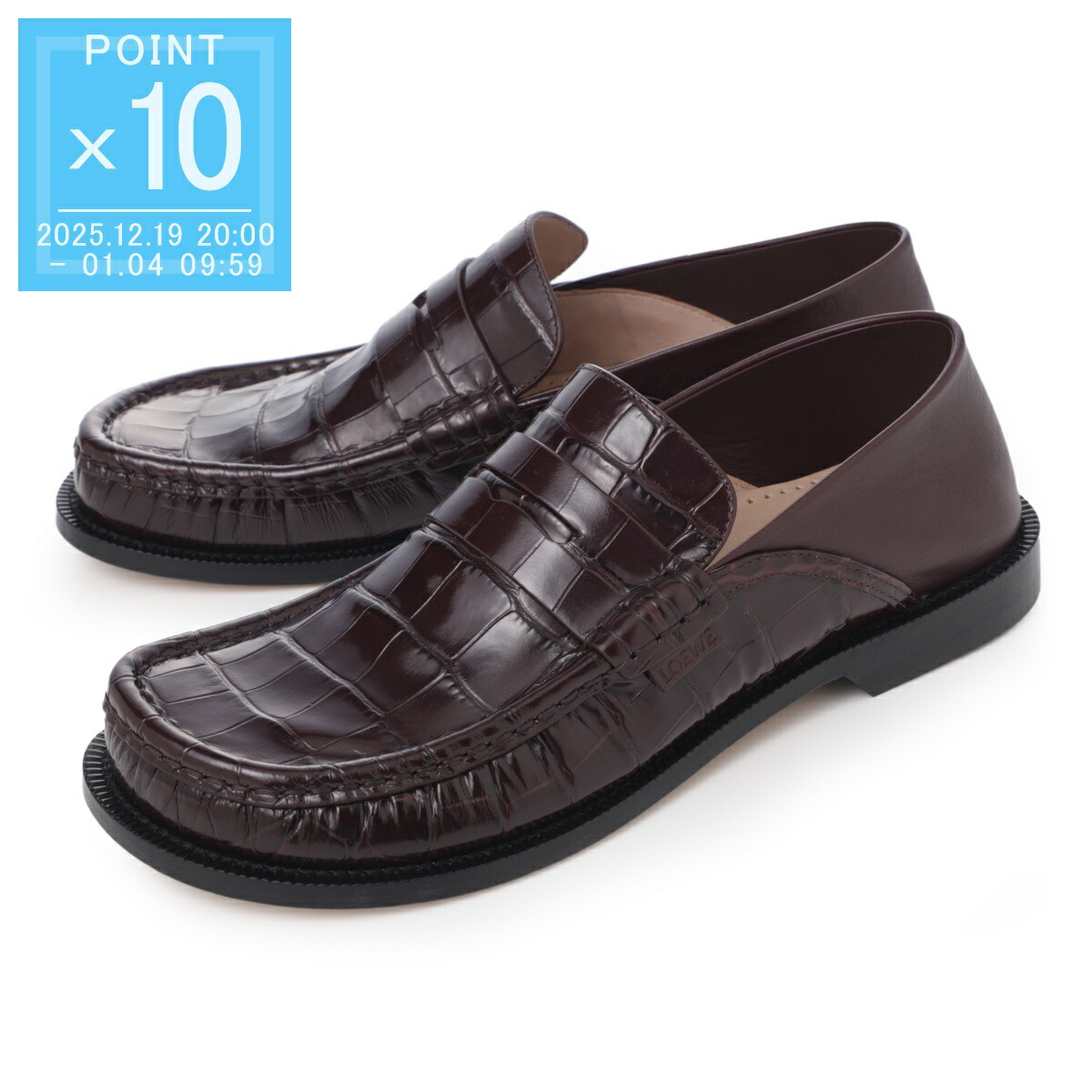 (セール/1回着のみ)ロエベLOEWEローファーブラック39サイズ 楽天市場】ロエベ LOEWE ローファー ブラック レディース 大きいサイズ