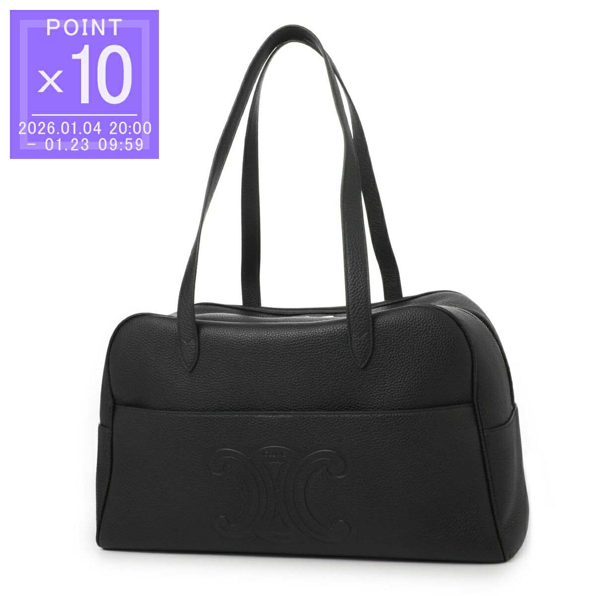 CELINE セリーヌ メンズボストンバッグ 118553GEJ ブラック未使用 CELINE（セリーヌ） メンズボストンバッグ 118553GEJ ブラック : TRE