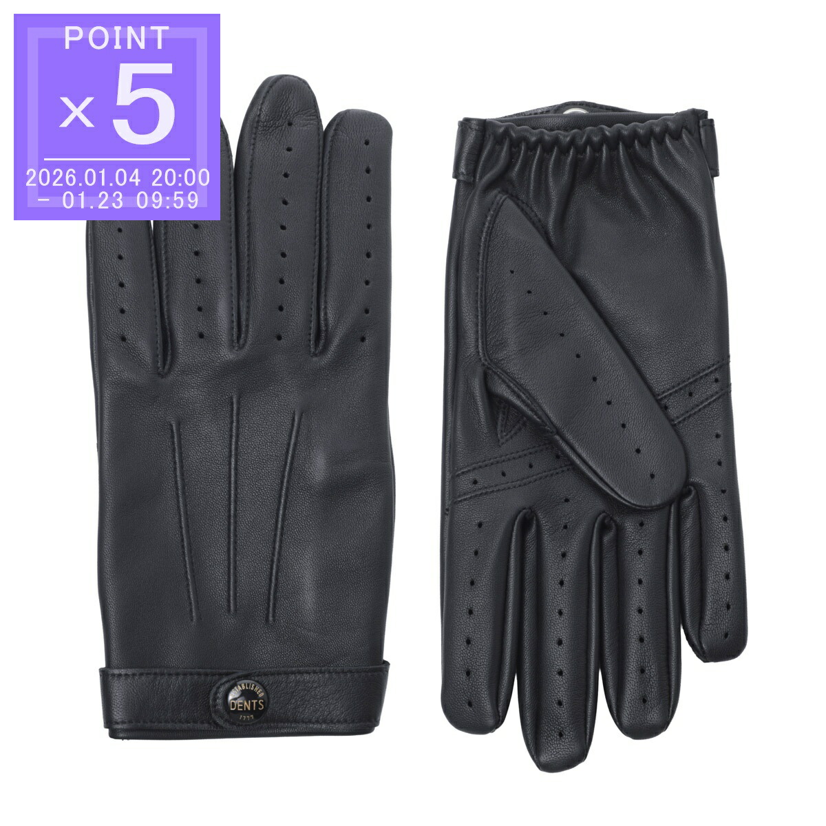 DENTS ドライビンググローブ レザー Sサイズ 5-1011 デンツ DENTS（デンツ） タッチスクリーンレザードライビング グローブ 5-9200