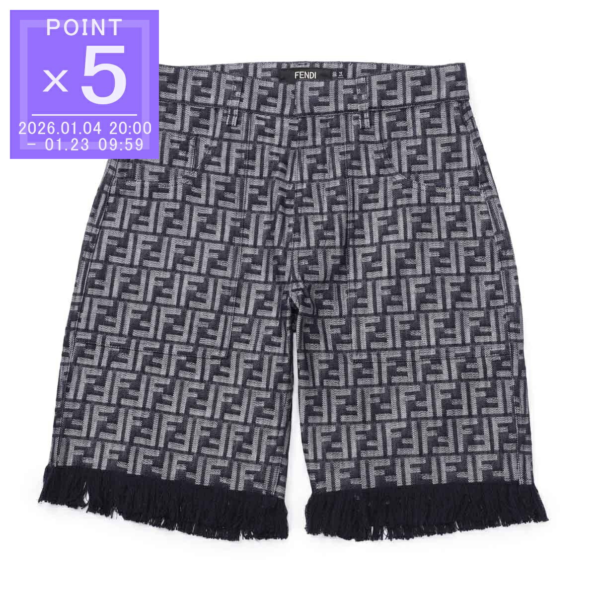 楽天市場】フェンディ FENDI ハーフパンツ メンズ ボトムス 全体FF