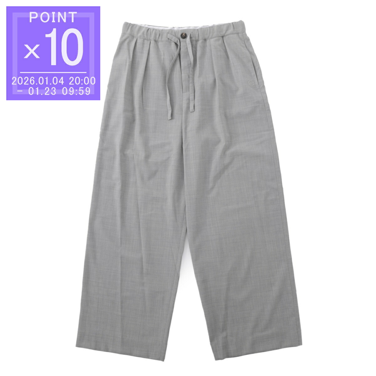 楽天市場】【アウトレット】ロエベ LOEWE コットンパンツ トラウザーズ