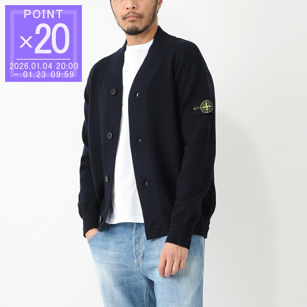 stone  ストーンアイランド カーディガン 楽天市場】ストーンアイランド カーディガン ボレロ ネイビー メンズ