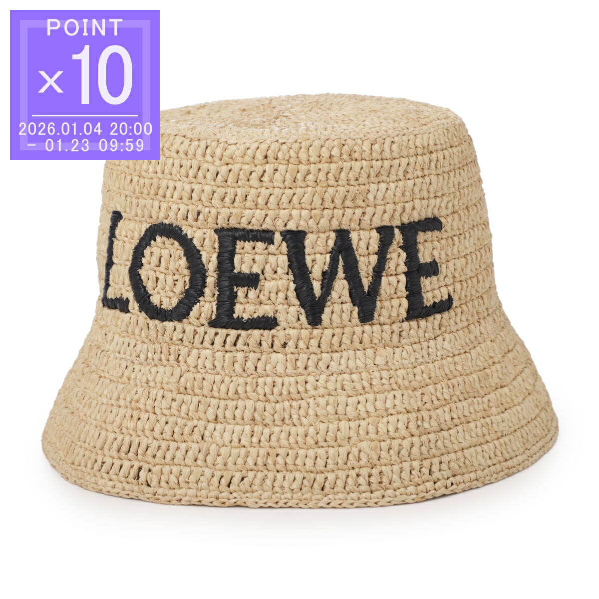 楽天市場】LOEWE ロエベ バケットハット K820HB1X07 レディース