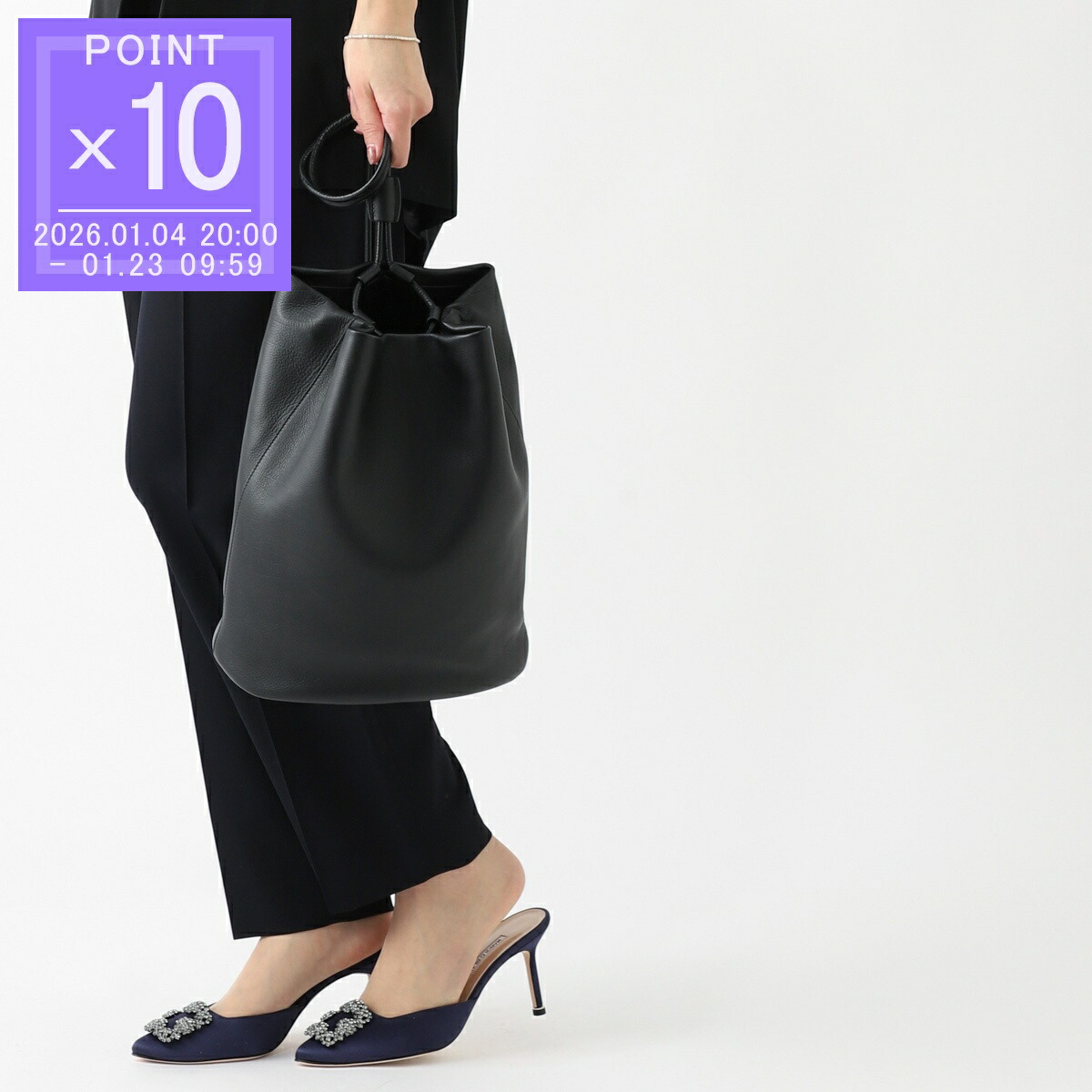 楽天市場】【アウトレット】ザ ロウ THE ROW トートバッグ ブラック