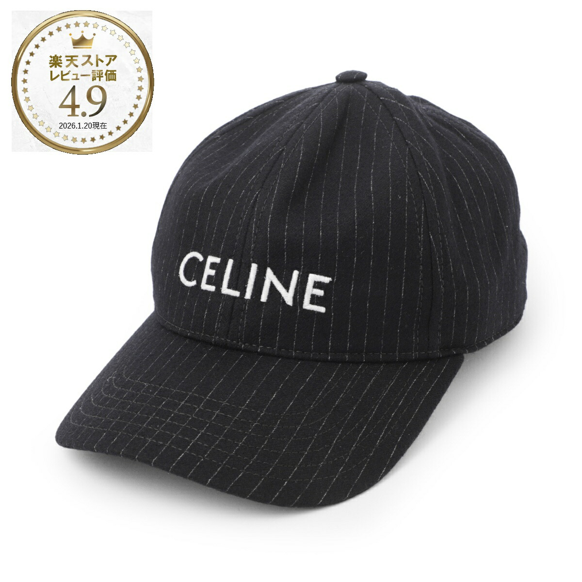 楽天市場】CELINE セリーヌ ベースボールキャップ 2AUU6641M.38NO
