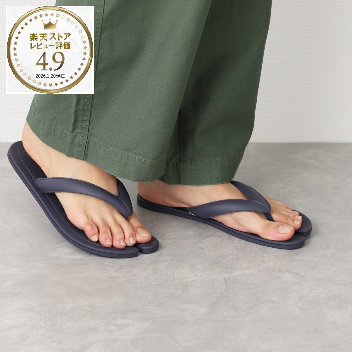 楽天市場】MAISON MARGIELA メゾンマルジェラ トングサンダル tabi