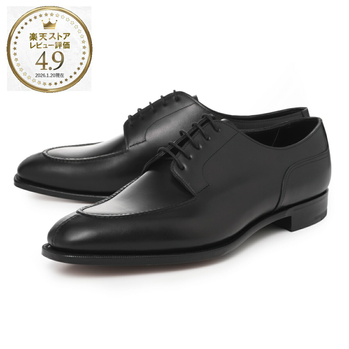 楽天市場】アミ AMI 外羽根式シューズ ダービーシューズ ブラック