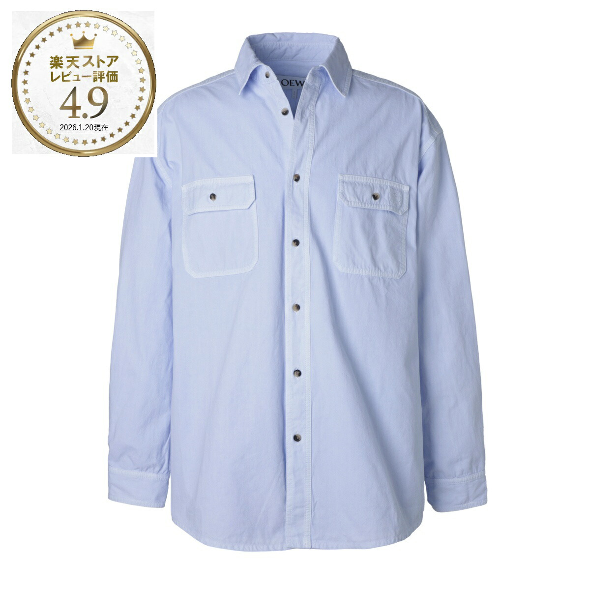 楽天市場】ロエベ シャツ メンズ LOEWE H526Y05WB4 0056 5260 コバルト