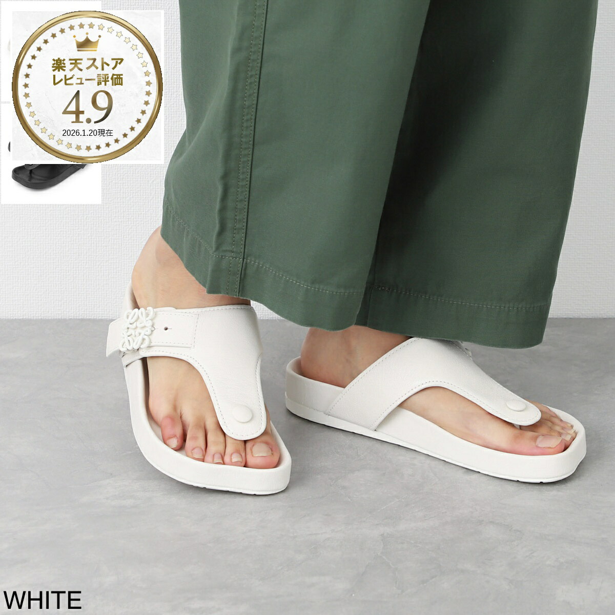 楽天市場】ロエベ LOEWE サンダル ブラック レディース l814465x79