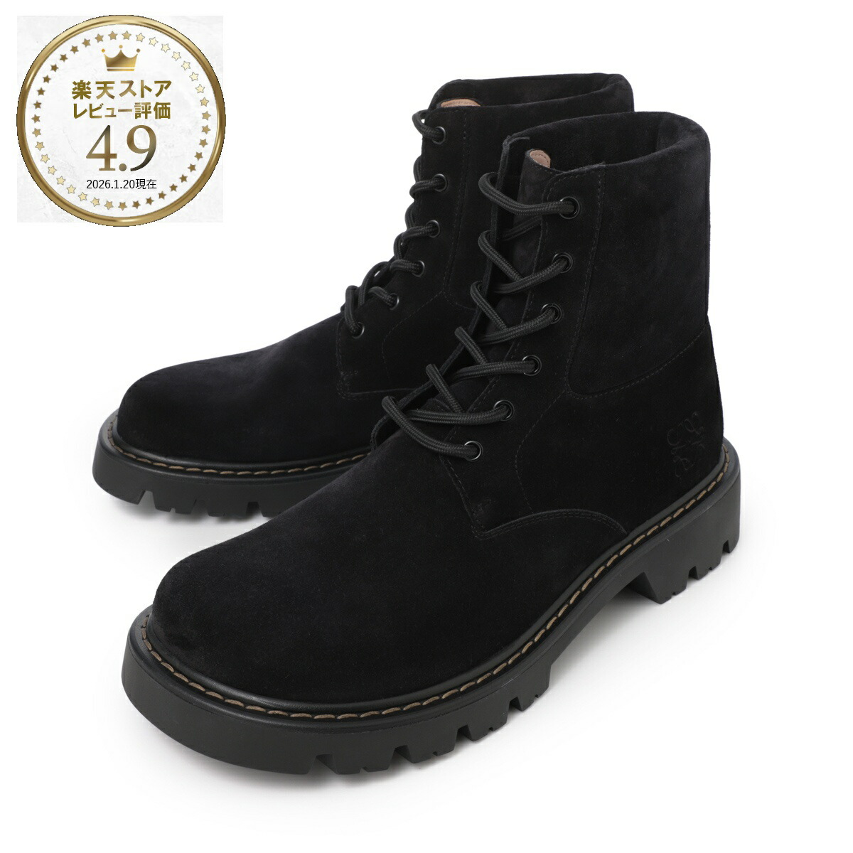 楽天市場】ロエベ LOEWE レースアップブーツ アンクルブーツ ブラック