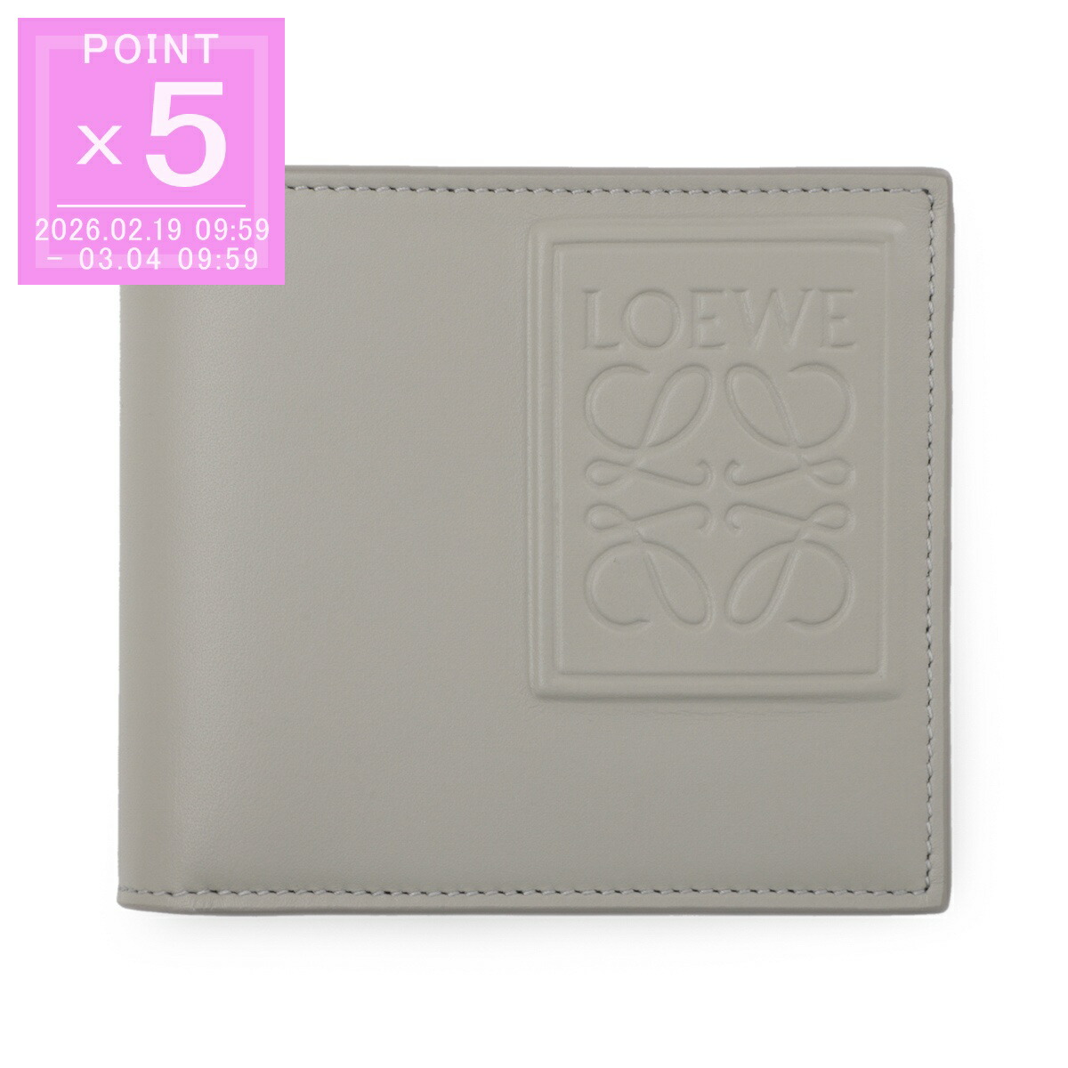 楽天市場】ロエベ 財布 メンズ 二つ折り財布 アウトレット レザー