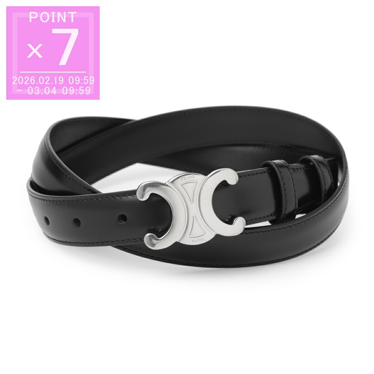 楽天市場】CELINE セリーヌ ベルト BC-01 18MM 45BF9.3AL2.38NO メンズ
