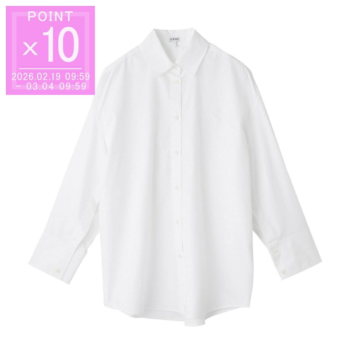 楽天市場】LOEWE ロエベ ロングシャツ S540Y06X62 レディース