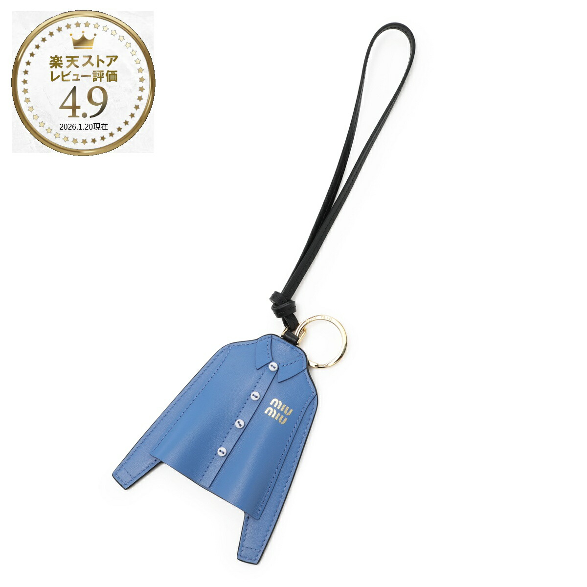 楽天市場】MIUMIU ミュウミュウ キーリング 5PS066 2F4A レディース