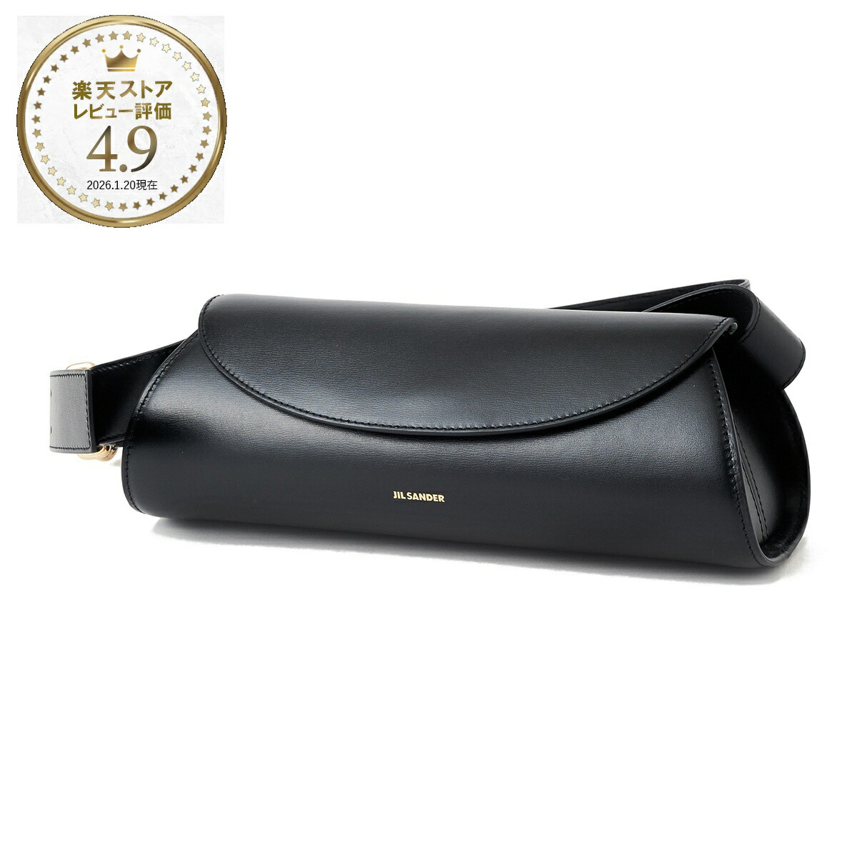 【訳あり】【アウトレット】ジルサンダー JIL SANDER ショルダーバッグ ブラック レディース j07wd0023 001 CANNOLO SMALL カンノーロ【返品交換不可】