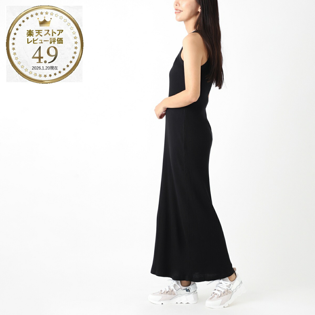 【アウトレット】ザ ロウ THE ROW ワンピース ブラック レディース 8172 k581 blk YULE DRESS【返品送料無料】