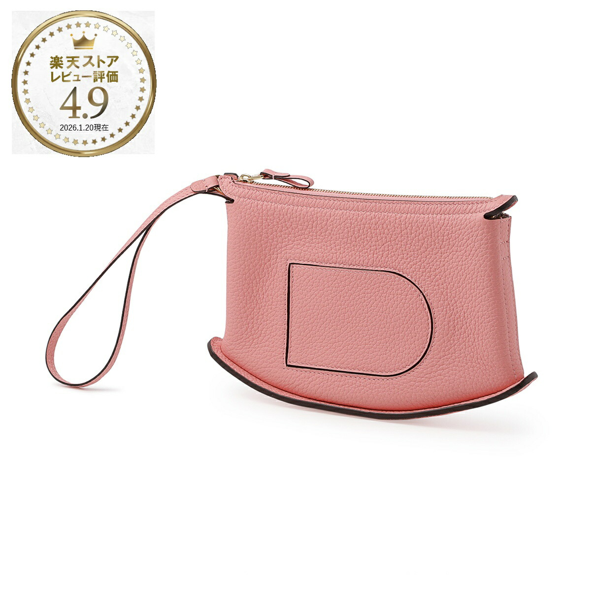 【アウトレット】デルヴォー DELVAUX ハンドバッグ 2WAY クラッチバッグ ピンク レディース aa0643aqy021xdo calypso CO-PIN TAURILLON SOFT【返品送料無料】