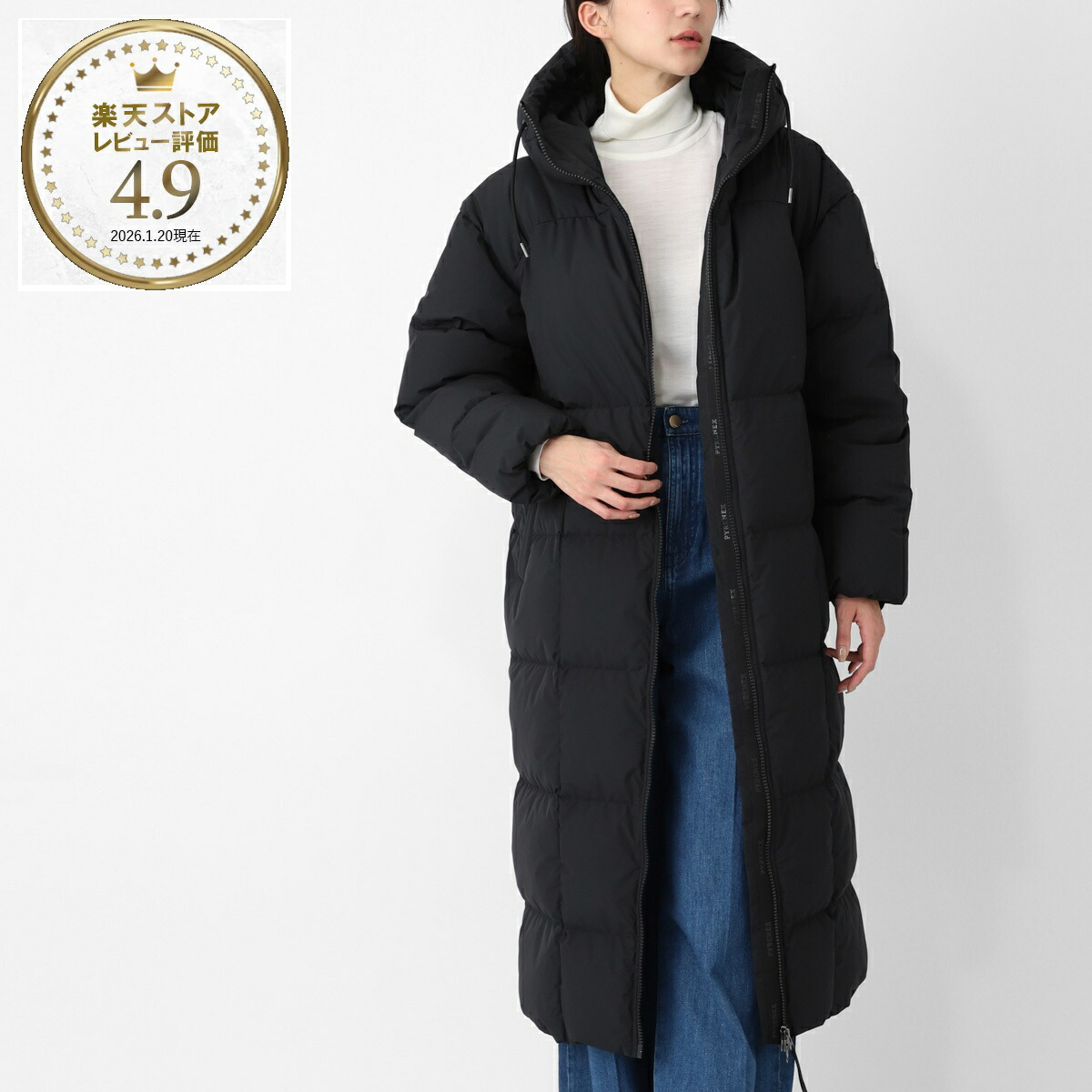 【アウトレット】ピレネックス PYRENEX ダウンコート ブラック レディース attract hwy018p black ATTRACT アトラクト【返品送料無料】