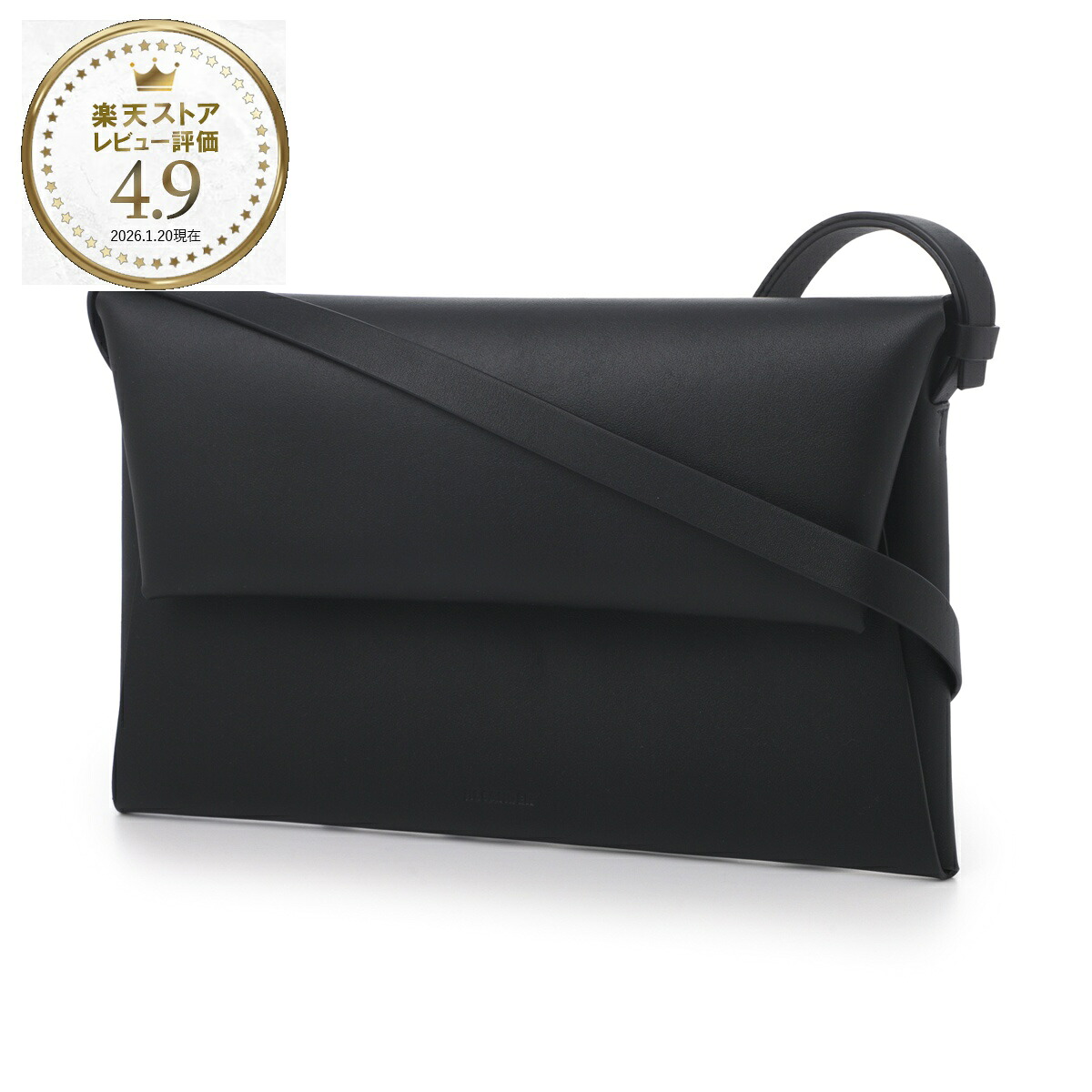 ジルサンダー JIL SANDER ショルダーバッグ クロスボディバッグ ブラック レディース j26vl0022 p5713 001 FOLDED CROSSBODY MD【返品送料無料】