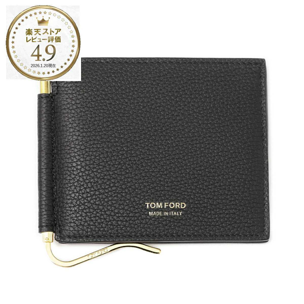 トムフォード TOM FORD マネークリップ ブラック メンズ y0231 lcl158g naa【返品送料無料】[2026SS] 42,600円