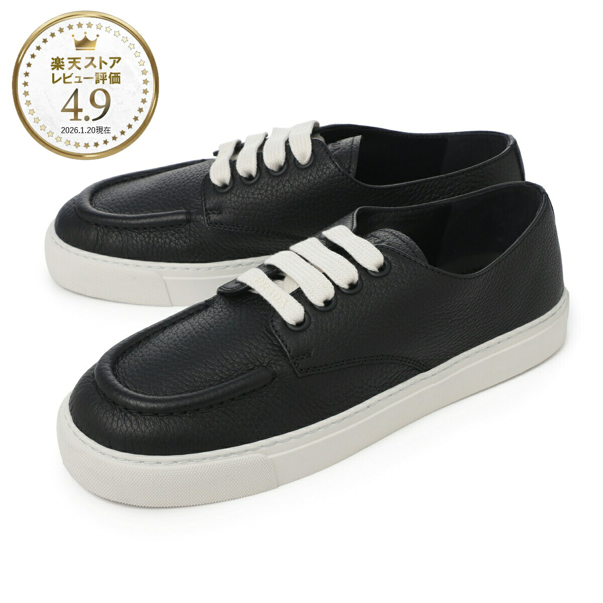 【アウトレット】プラダ PRADA スニーカー ブラック メンズ 大きいサイズあり 2ee427 mn0 f0632【返品送料無料】[outnew]｜モダンブルー店