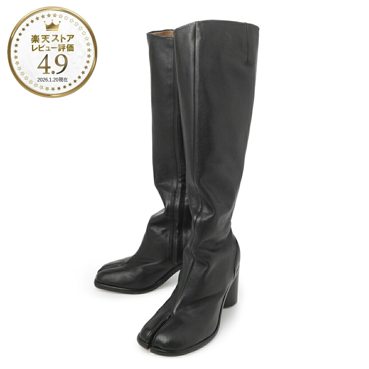 メゾンマルジェラ Maison Margiela ロングブーツ ブラック レディース s34ww0057 p3753 t8013 TABI タビシューズ【返品送料無料】|モダンブルー店