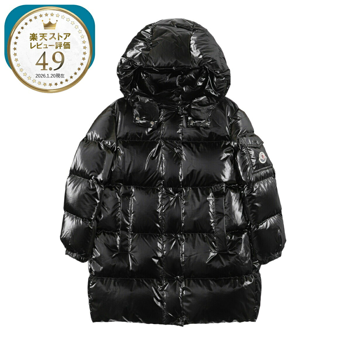 モンクレール MONCLER ダウンコート ブラック amra 1c00019 596t2 999 AMRA【返品送料無料】｜モダンブルー店