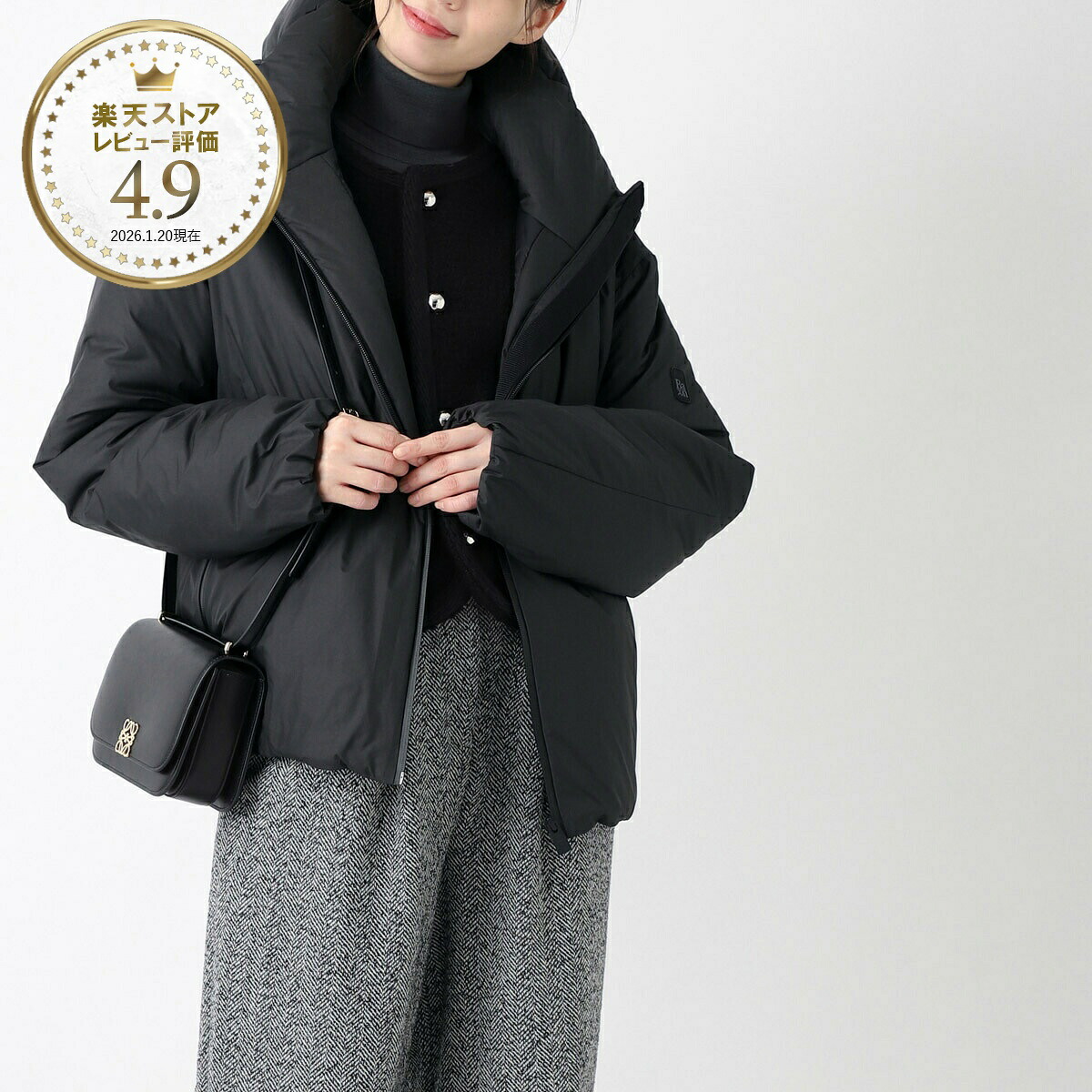 ベーコン BACON 中綿入り フーデッド ジャケット ブラック レディース bacnugia430 bac001 black W CLOUD SUPERNOVA【返品送料無料】｜モダンブルー店
