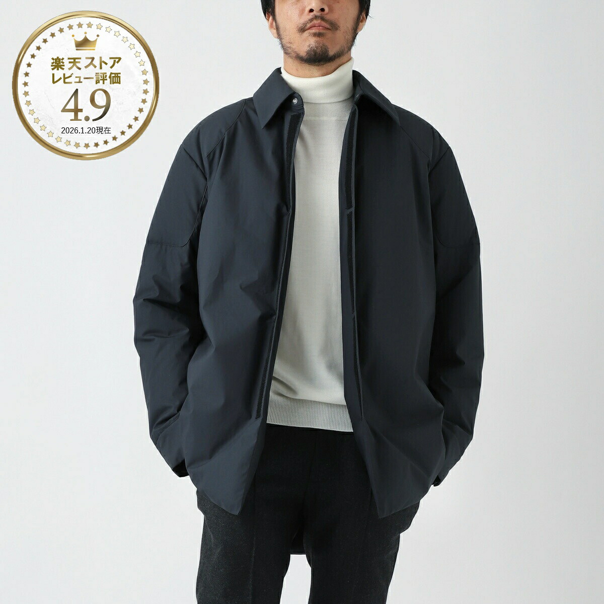 【アウトレット】ジルサンダー JIL SANDER ダウンジャケット ブルー メンズ j22af0103 j46077 404 DOWN JACKET 02【返品送料無料】|モダンブルー店