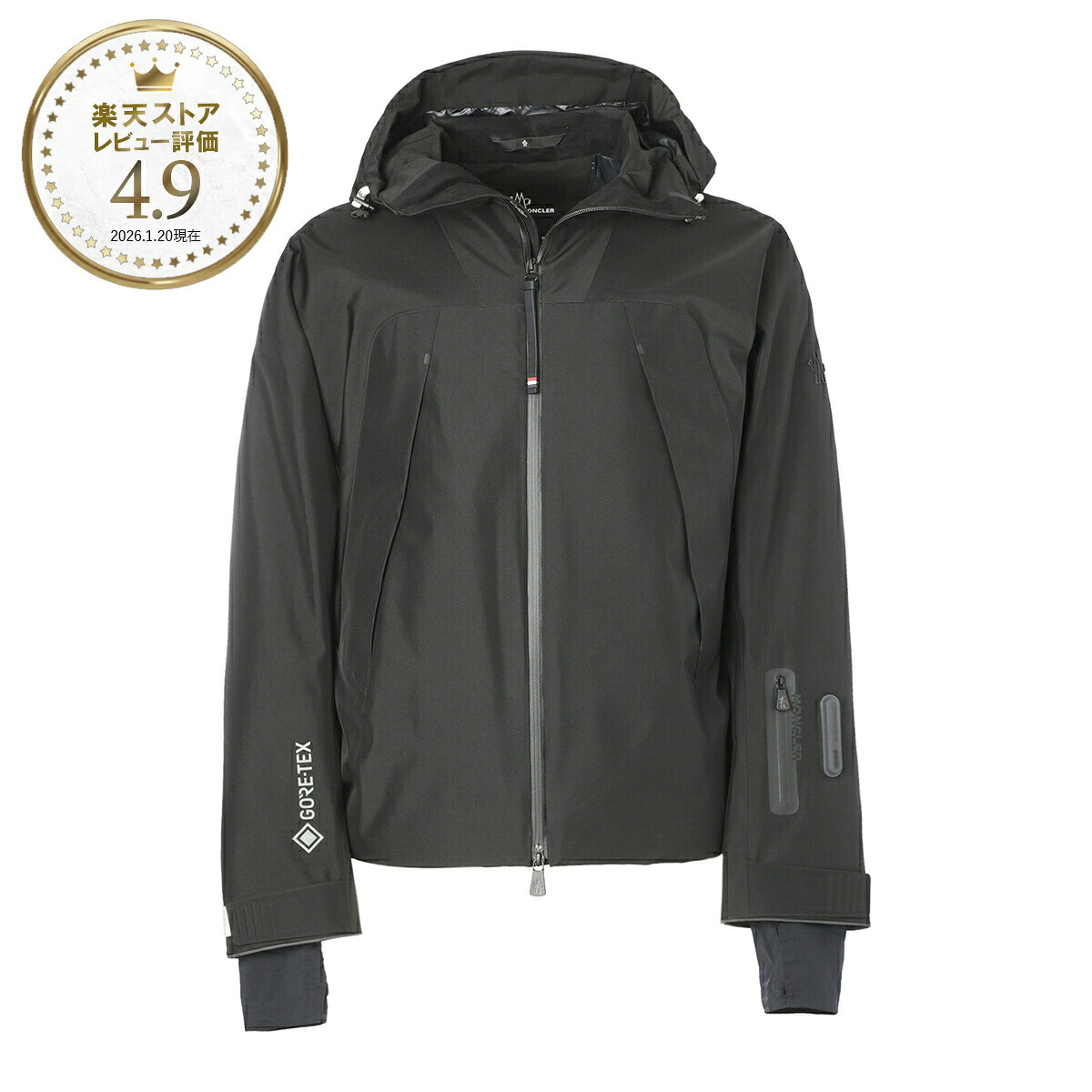モンクレール グルノーブル MONCLER GRENOBLE 中綿入りジャケット ブラック メンズ 大きいサイズあり lapaz 1a00037 5960b 999 LAPAZ【返品送料無料】｜モダンブルー店
