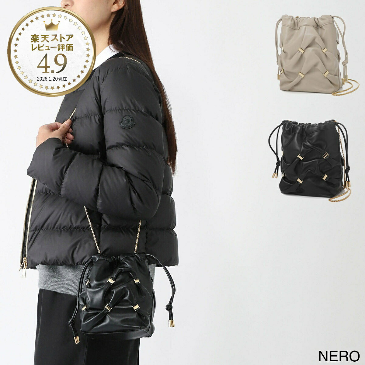 フェラガモ FERRAGAMO ショルダーバッグ ミニバッグ レディース varini 220838 780183 stone【返品送料無料】｜モダンブルー店