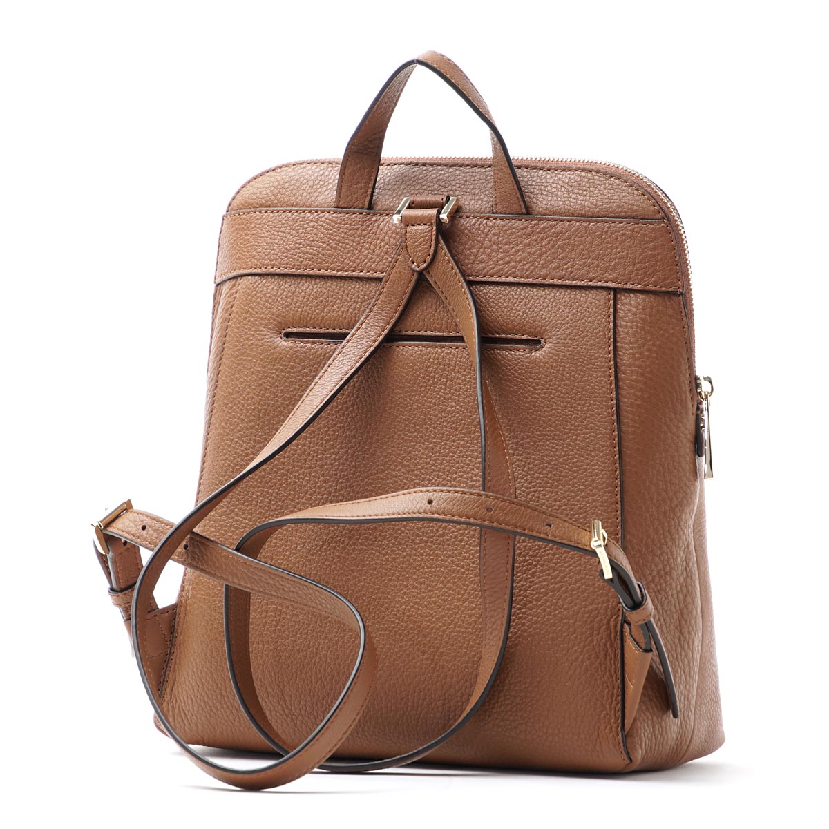 brown michael kors backpack